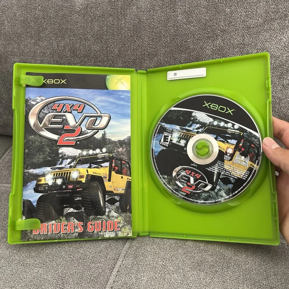 4x4 EVO 2 (Microsoft Xbox, 2001) Cib Tested Working